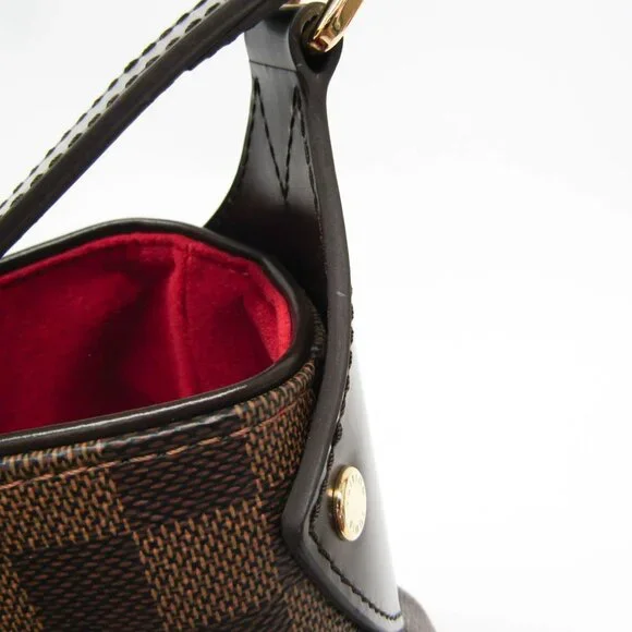 LOUIS VUITTON Authentic Brown Damier Shoulder Bag - Picture 6 of 11